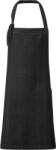 Premier PR 122 REGENERATE / Șorț cu bavetă și buzunare laterale - denim negru Universal (390122m0999)
