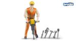 BRUDER BRUDER 60020 / Figurină muncitor în construcții (BR 60020) Figurina