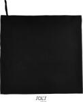 SOL’S ATOLL 100 / Prosop de baie mare din microfibră - negru 100x150 cm (25293600299) Prosop