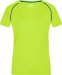 Daiber JN 495 / Tricou funcțional pentru femei - galben strălucitor/albastru strălucitor XXL (020495r0405)