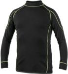 CANIS SAFETY a. s CANIS REWARD / Tricou funcțional pentru copii, cu mânecă lungă - negru/verde 150 (172000480815)