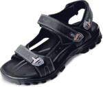 CERVA CERVA WULIK / Sandale din piele - negru 44 (0203005560044)