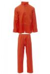 PAYPER SET-NYLON 000357-0093 / Set jachetă impermeabilă și pantaloni cu talie - portocaliu fluo M (000357009302001M)