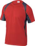 Delta Plus DELTA BALI / Tricou bărbătesc din plasă cu uscare rapidă - roșu/gri L (BALIRGGT)