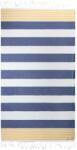 The One Towelling 1046 MARINE / Prosop Haman - bleumarin/auriu 100x180cm (481046h9599) Prosop