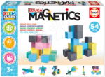 Educa Mágneses építőjáték Kockák Magnetics Stem Cubes Educa 54 színes elem (20732)