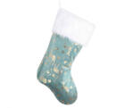  Rénszarvas Frosty Blue Karácsonyi kandalló zokni, csizma 49 cm (MLG414667)