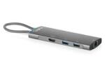 ASSMANN DA-70921 USB-C Docking Station, 8-Port (DA-70921) - bluechip