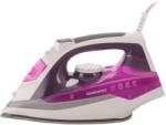 Daewoo Fier de calcat Daewoo DSI20P, Talpa ceramica, 2400 W, 350 ml, 55 g/min, abur vertical, auto curatare, maner cauciucat, Violet (DSI20P) Masina de calcat