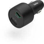 Hama FIC E3 Autós Töltő USB-A + Type-C PD/QC 32W Mobil