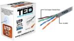 Ted Electric Cablu UTP CAT5E cupru TED / 305ml TED002495 - TED ELECTRIC UTP TED CUPRU CAT5E / TED002495 (UTP TED CUPRU CAT5E / TED002495)
