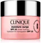 Clinique Moisture Surge SPF 25 Sheer Hydrator nappali tápláló és hidratáló krém SPF 25 50 ml