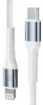 3mk Protection Cablu de date 3MK Hyper Cable N-SERIES, USB-C la Lightning, 27W, 2m, Alb (5903108758239)