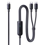 Baseus Здрав USB-C кабел с 2xUSB-C конекторa - Baseus Flash 4 Series 2-in-1 Fast Charging USB-C Cable 140W (E0426X00) (150 см) (E0426X00)