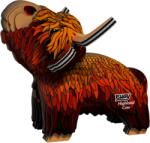 dodoland Vaca scoțiană 3D puzzle din carton (SLEUGY106)