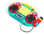 HAPE Boombox radio cu microfon Pixelz - cu efecte de lumină și sunet (OLP1088E0703K)