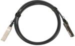 Extralink EX. 15784 InfiniBand és száloptikai kábel 1 M QSFP+ DAC Fekete (EX. 15784) (EX.15784)