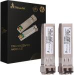Extralink SFP+ 10G 2-csomag | SFP+ modul | 10Gbps, 850nm, 300m, multimódusú (EX. 30491) (EX.30491)