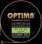Optima 12028-RL 24K Gold Electrics Maxiflex Elektromos gitárhúrok (12028-RL)