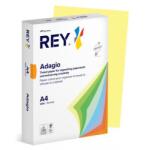 REY Adagio Hârtie de copiat, colorată, A4, 160 g, REY "Adagio", galben pastel, 250 de coli