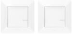Legrand Valena Life with Netatmo 752152 Párosított szett: Alternatív kapcsolás - 1 intelligens kapcsoló + 1 vezeték nélküli kapcsoló Valena Life Netatmo fehér, kerettel, süllyesztett, 1.3A 230V, IP41 ( 752152