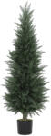 Homcom Műnövény, ciprus, cserépben, 120 cm (83C-002V02GN)