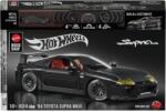 Brick Shop Set de constructie si masina metalica Brick Shop, Hot Wheels, Elite Series, ‘94 Toyota Supra MKIV, JKG40