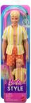 Mattel Papusa Barbie Fashionista, Style Ken, JJN66 Papusa Barbie