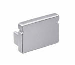 ANRO LED Profile ALP-066 Ezüst- Végzáró elem alumínium U profilhoz, műanyag, szürke (LP132S-END)