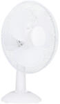  GLOBIZ Asztali ventilátor - 23 cm - 22 W - 2 sebesség - oszcilláló - fehér - 220-240V AC (51103)