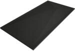 Mexen Stone+ kőhatású kompozit zuhanytálca 180 x 100 cm, fekete, fekete takarólemezzel, szifonnal (44701018-B)