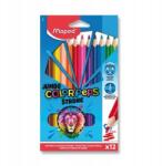 Maped Color'Peps Strong Jumbo zsírkréta, 12 szín (M863312)