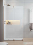 Radaway Furo Walk-in zuhanyfal 150B balos, szálcsiszolt réz 10106788-93-01L+10110744-01-01 (10106788-93-01L_10110744-01-01)