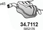ASSO 34.7112 - Toba esapament finala - ASSO-34.7112 (ASSO347112)