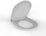 Invena WC ülőke Limnos, Korfu és Glamour WC csészékhez Soft-Close mechanizmussal, fehér CC-92-001-L (CC-92-001-L)