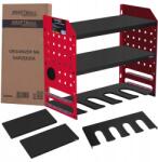 Kraft&Dele Fém Polcos Elektromos Kéziszerszám Szekrény 4 Aljzat 52X40X22CM Erős KD3230 (KD3230)