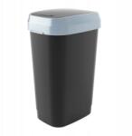 KIS Kettős forgó szemetes L, fekete, 50 L (237560)