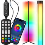 RETOO Álló Sarok Lámpa Rgb Led Távirányító App Music Sensor 140 CM (E984)