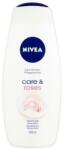 Nivea Rose & Almond Oil rózsa és mandulaolaj tartalmú tusfürdő, 250 ml (80858)