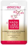 Hada Labo Tokyo Premium Express Glow Anti-Stressz Jelly Sheet Maszk