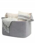 Shein szürke tároló kosár S07 dhr 28X34X48