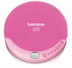 Lenco CD-011PK Hordozható Discman CD lejátszó Lányoknak Rózsaszín (CD-011PK)