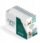 Optimeal Sterilised Adult Macskaeledel Lazac áfonyával 12x85g
