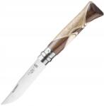Opinel 001399 Vri N°08 Inox Chaperon zseb- és kempingkés 8, 5 cm, afrikai fafajta (001399)