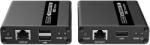PremiumCord Hdmi Kvm hosszabbító 70m Usb átvitellel, Full Hd 1080p (8592220021030)
