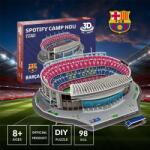 Habarri 3D puzzle 98 db-os Barcelona futball stadion Fc Camp Nou Szurkolói Diy 3D (PRC)