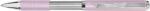 Zebra Golyóstoll "SL-F1", kék, 0, 24 mm, teleszkópos, fém, rózsaszín test, Zebra (16359)
