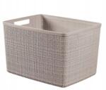 Keter Jute L 20 l taupe tárolódoboz (263682) - allegro