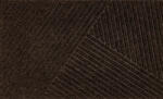 Dune Diagonal, háztartási szennyfogó szőnyeg, 45x75 cm, barna (FAL-469-700)