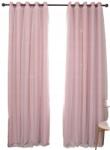 Shein rózsaszín sötétítő függöny S07 qxj 130X150CM (sh2304167977270935)